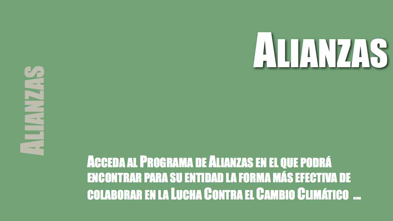 Alianzas